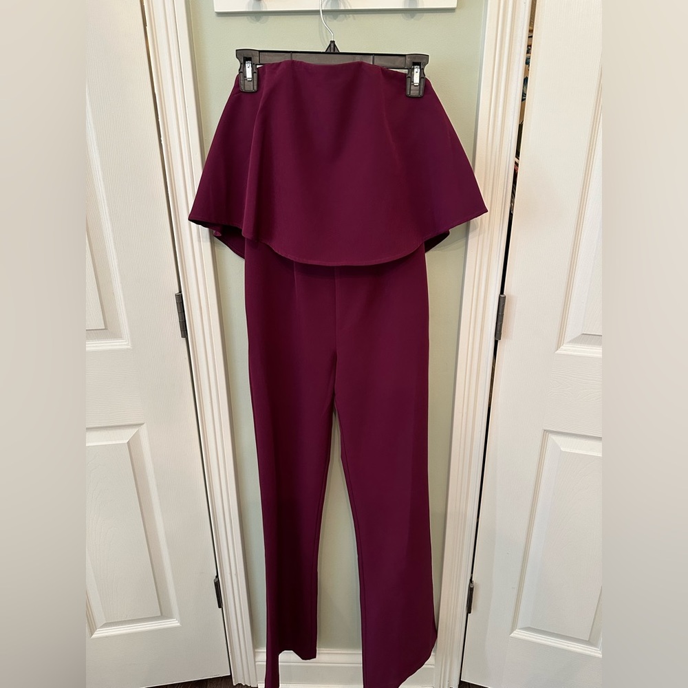 Gianni Bini purple jumpsuit